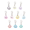 Polymer Clay Pendant Decorations HJEW-JM03950-2