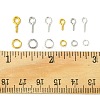 DIY 510Pcs 6 Style Iron Screw Eye Pin Peg Bails DIY-FS0005-34-5