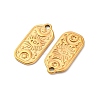 Ion Plating(IP) 304 Stainless Steel Pendants LS-STAS-E182-10G-2
