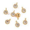 SHEGRACE Brass Pave Cubic Zirconia Charms XGRQ5K055-832G-A-2