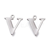 Tarnish Resistant 304 Stainless Steel Charms STAS-H112-V-P-1