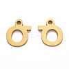 Ion Plating(IP) 304 Stainless Steel Pendants LS-STAS-A045-23G-2