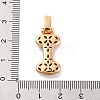 Brass Micro Pave Cubic Zirconia Pendants KK-C076-29I-G02-3