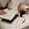 10Pcs 5 Colors Zinc Alloy Bookmark Findings FIND-LP0006-12-3