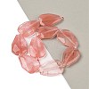 Cherry Quartz Glass Beads Strands G-P548-B22-01-2