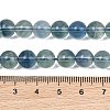 Natural Blue Fluorite Beads Strands GG-CBAF158-8mm-4