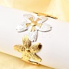 304 Stainless Steel Cuff Bangles for Women BJEW-F509-03B-G-2