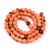 Natural Persian Jade Beads Strands G-A255-A02-01J-2