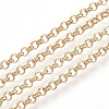 Soldered Brass Coated Iron Rolo Chains CH-S125-08B-LG-2