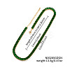 Brass Pave Rectangle Cubic Zirconia Tennis Necklaces for Women LS-PW2283-1-1