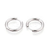 304 Stainless Steel Hoop Earrings EJEW-T048-24A-P-2