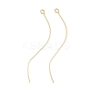 Brass Earring Findings KK-A274-17B-G-1