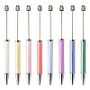 8Pcs 8 Colors UV Plated Plastic Ball-Point Pen AJEW-TA0001-84-2
