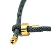 Braided Nylon Cord Bracelet Making LS-MAK-A017-D03-04G-2