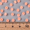 6/0 Transparent Inside Colours Glass Seed Beads SEED-N008-08R-4