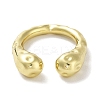 Rack Plating Brass Cuff Rings LS-RJEW-D025-05G-3