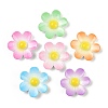 Opaque Resin Enamel Cabochons CRES-D308-11-2
