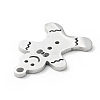 Non-Tarnish 201 Stainless Steel Pendants LS-STAS-E157-02P-3