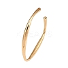 304 Stainless Steel C-Shaped Cuff Bangles for Women LS-BJEW-G759-02G-2