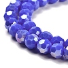 Opaque Glass Beads Stands EGLA-A035-P6mm-B07-3