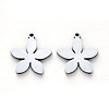 Tarnish Resistant 304 Stainless Steel Pendants X-STAS-N092-78-2