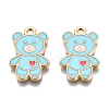 Alloy Pendants X-ENAM-S119-087B-RS-1