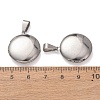 316 Stainless Steel Locket Pendants STAS-K321-11B-P-3