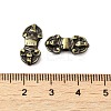 Tibetan Style Rack Plating Brass Connector Charms KK-Q805-36AB-3