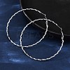 304 Stainless Steel Hoop Earrings EJEW-S250-01A-P-3