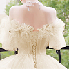 Mesh Bridal Dress Zipper Replacement DIY-WH0496-06B-5