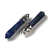 Natural Lapis Lazuli Pointed Big Pendants G-Z055-01P-06-2
