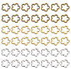 90Pcs 3 Colors Tibetan Style Alloy Bead Frames FIND-SC0011-51-1