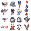 16Pcs 16 Styles Spray Painted Wood Big Pendants WOOD-FS0001-24-1