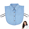 Detachable Cloth Women's False Collar DIY-WH20048-036B-1