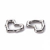 Non-Tarnish 304 Stainless Steel Linking Rings X-STAS-T052-19B-P-2