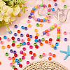 200Pcs Opaque Acrylic Beads SACR-SP0001-35A-3
