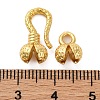 Rack Plating Brass Hook and S-Hook Clasps KK-Z070-39G-3
