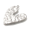 Anti-Tarnish 304 Stainless Steel Pendants STAS-M075-07P-2