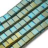 Electroplated Non-magnetic Synthetic Hematite Beads Strands G-C106-B02-02B-1
