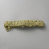 Star Braided Metallic Lace Trim OCOR-WH0101-139-2