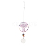 Glass Round Window Hanging Suncatchers DJEW-PW0010-04A-1