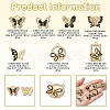 28Pcs 7 Styles Alloy Enamel Pendants FIND-FS0003-21-4
