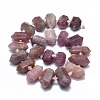 Natural Rose Quartz Beads Strands G-F715-041-2