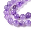 Dyed Natural White Jade Beads Strands G-T138-10mm-210-11-3