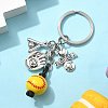 Alloy & Wood Keychain KEYC-JKC01187-01-2