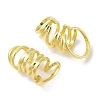 Brass Cuff Earrings for Women EJEW-I305-05G-2
