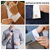 2 Pairs Brass Cufflinks for Men FIND-WR0011-06-7