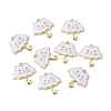 Alloy Enamel Pendants ENAM-CJC0012-007E-1
