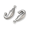 304 Stainless Steel Pendants STAS-P433-14E-P-2