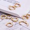 Eco-Friendly Brass Earring Hoops Findings KK-TA0007-40-19